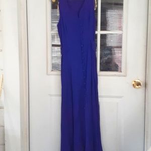 Daen Joy II purple button down dress       sz 6P